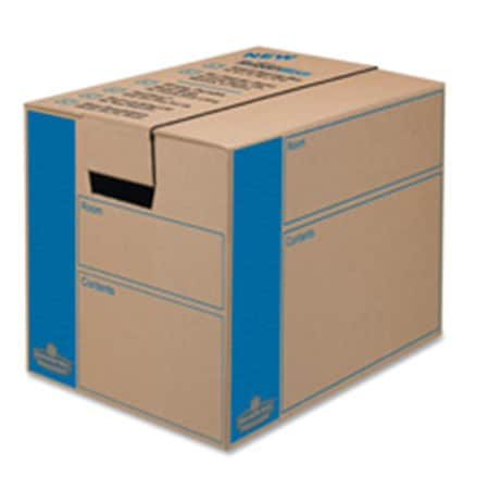 FEL Moving Boxes- Large- 18-.25in.x25in.x19in.- 6-CT- Kraft